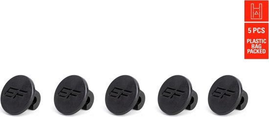 Eurofender spatbord bevestigingsknop snello en tempo per 5 stuks van Merkloos