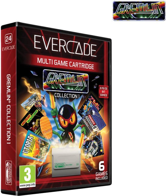 Evercade - Gremlin cartridge 1 - 6 games van Evercade