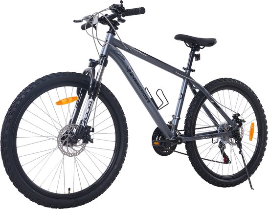 EVERCROSS EM3 26 inch Fiets voor Tieners – Shimano 21 Versnellingen –schijfrem – Licht Aluminium Frame