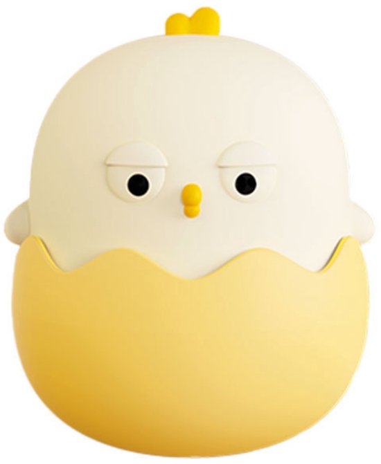 EXCITAT Nachtlampje - Kinderlamp voor de verzorging - Bedlamp Eierschaal Nachtlampje - Oplaadbare Touch LED Tafellamp - USB Oplaadbaar Cadeau - Geschikt voor de kinderkamer, baby, meisje, jongen - Siliconen - Eén van EXCITAT