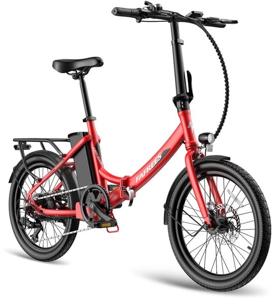 Fafrees 20 inch Elektrische fiets(155-195 cm), Elektrische vouwfietsen, e-bike, 250 W motor, 16,75 Ah accu, 35 N.M draaimoment, E-mountainbike, 25 km/u, bereik tot 130 km , Waterdicht IPX4, Pedelec vouwfiets met 7 versnellingen​ van Merkloos