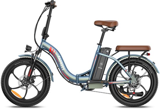 Fafrees F20 Pro Elektrische Fiets - 250W 20 Inch E-bike - 36V 20Ah Accu - Bereik 75-100km - Shimano 7 Versnellingen - Verende Voorvork - Opvouwbaar