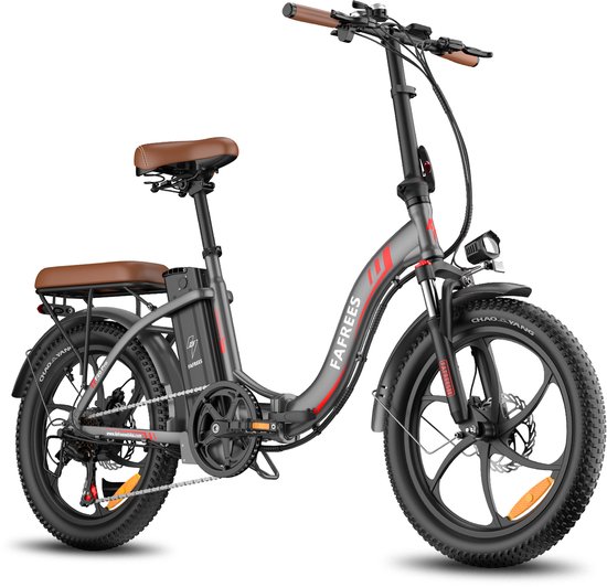 Fafrees F20 Pro Opvouwbare Elektrische Fiets – 250W Motor, 36V 20Ah Accu, 120km Bereik, 7-Speed Shimano, Dubbel Geveerd