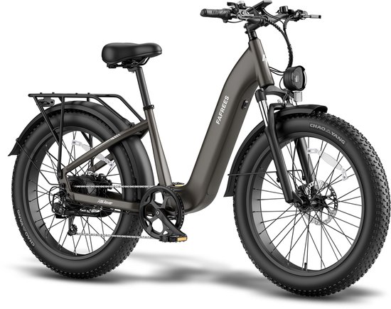 FAFREES F26 Rover Full-Size All-Terrain E-Bike – 48V 20Ah Accu, 95km Bereik, 55Nm Koppel, 26"x4.0" Vetbanden – Zwart