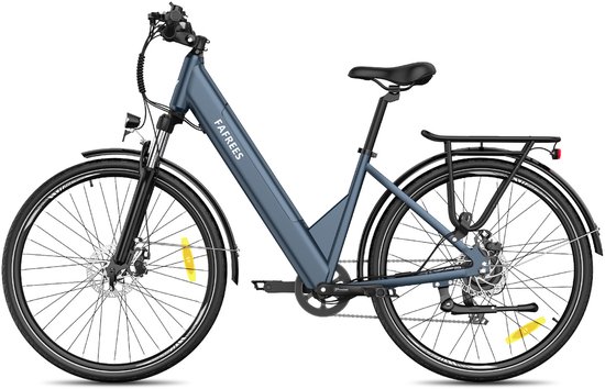 FAFREES F28 Pro Elektrische Stadsfiets - 27.5" Wielen, 36V 15Ah Accu, 65km Bereik, 7-Speed Shimano, Dubbel Geveerd - Step-Through Frame van FAFREES