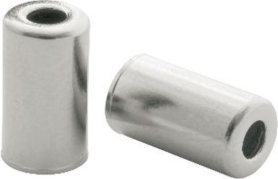Falkx Kabelhoedjes - 5 mm staal - Verpakking van 200 stuks - Duurzaam en betrouwbaar van Falkx