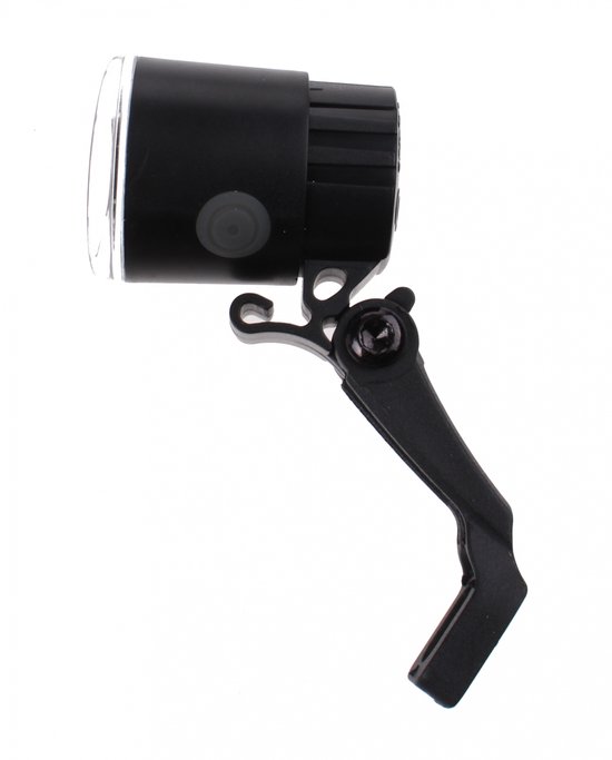 Falkx Kleine LED-koplamp - Compact - Superhelder - Inclusief Beugel en Batterijen - Zwart