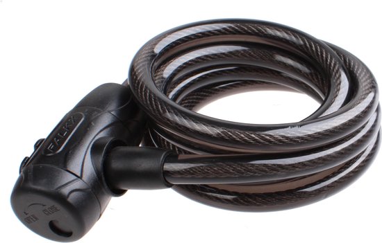 Falkx Krulkabelslot Met Houder 1800 X 12 Mm Zwart van Falk