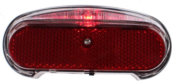 Falkx LED fietsachterlicht - compact - waterbestendig - incl. batterijen