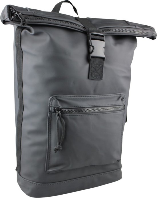 Fana Bags Fietstas en Rugtas in één met Laptopvak Zwart - Werktas/Rugzak van Fana Bags