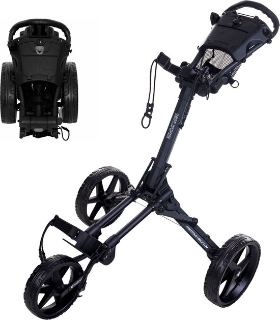 FastFold Square Golftrolley - Zwart van FastFold