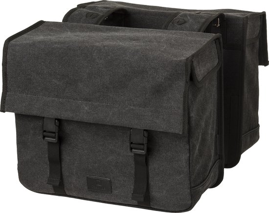 Fastrider Celo Dubbele Fietstas Trend MIK - Grijs - 34 L van Merkloos