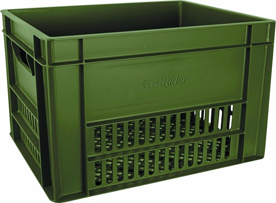 Fastrider Fietskrat Groot - Legergroen - 34L van Merkloos