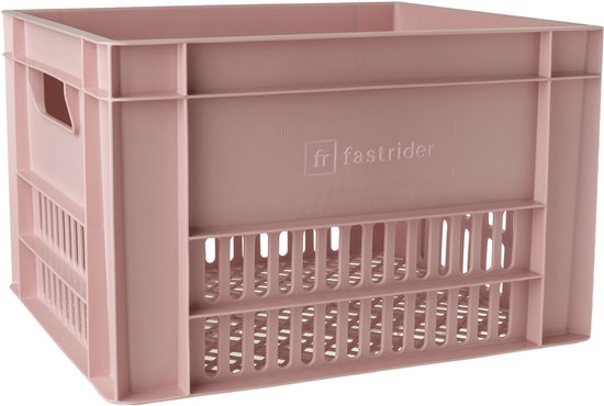 Fastrider Fietskrat Groot - Oudroze - 34L van FastRider
