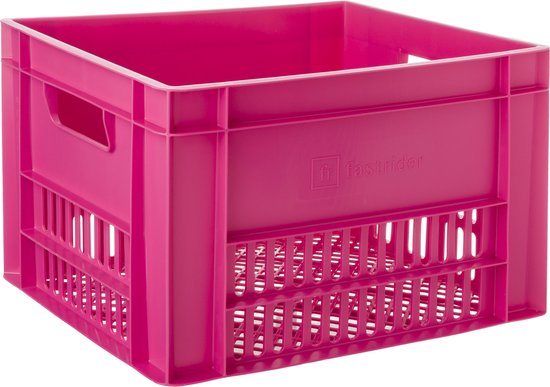 Fastrider Fietskrat Groot - Roze - 34L van FastRider