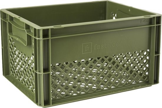 Fastrider Fietskrat Medium - Army Groen - 22L van Merkloos