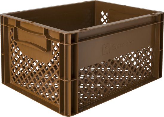 Fastrider Fietskrat Medium - Bruin - 22L van FastRider