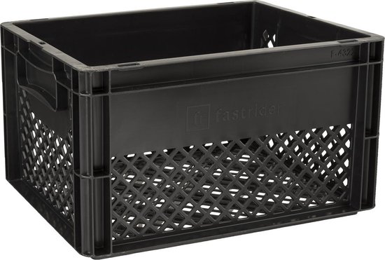Fastrider Fietskrat Medium - Zwart - 22L van FastRider
