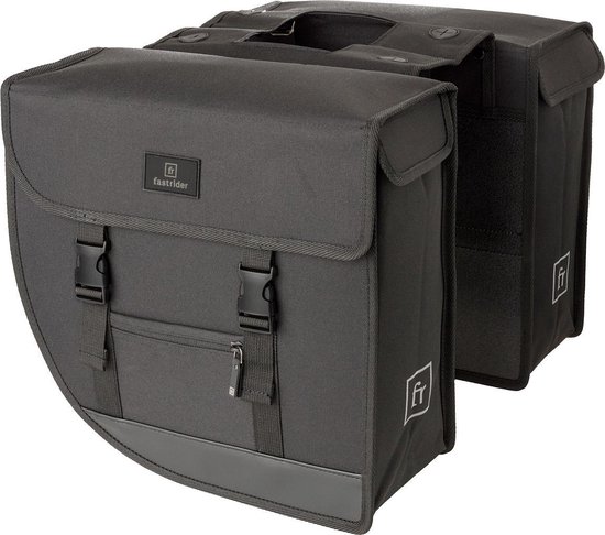 Fastrider Hybrid Dubbele Fietstas Grijs - 26L van FastRider