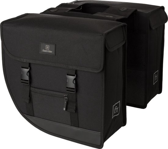 Fastrider Hybrid Dubbele Fietstas Zwart - 26L van FastRider