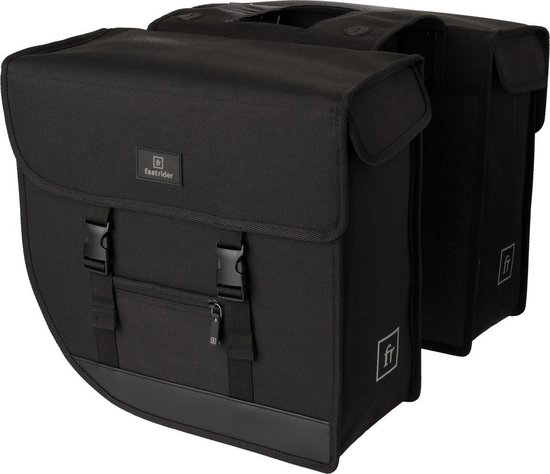 Fastrider Hybrid Large Dubbele Fietstas Zwart - 35L van FastRider