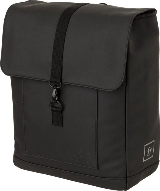 Fastrider Jaxx II Fietstas Enkel - Afneembare Fietstas Rugzak - 14L - Click'nGo - Waterafstotend - Zwart van Merkloos