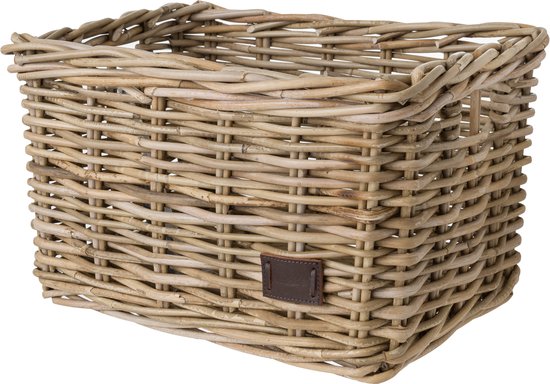 Fastrider Zeno Rotan Fietsmand - Naturel - 17L - Handgemaakt van FastRider