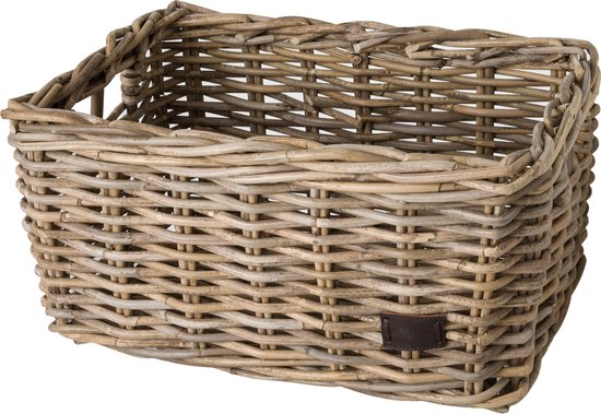 Fastrider Zeno Rotan Fietsmand - Naturel - 26L - Handgemaakt van FastRider