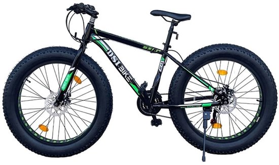 Fatbike, 26 inch wielen, 17 inch frame