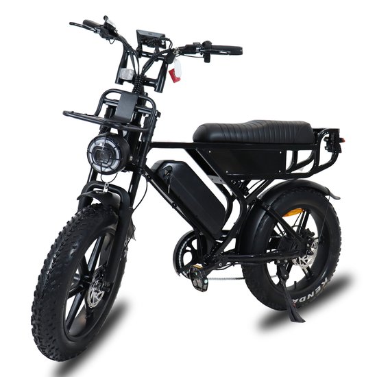 Fatbike X90 PRO Elektrische E-bike – 250W Motor – 48V 15Ah Accu – GPS & Alarm – Bluetooth Rijklaar Geleverd van Bongersspeed​​