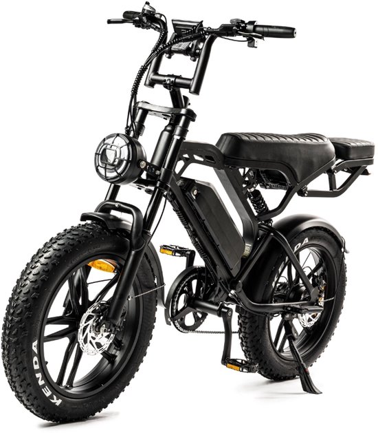 Fatbike - Zwart - 250W - Met Garantie - Model 2025 van Aurelia