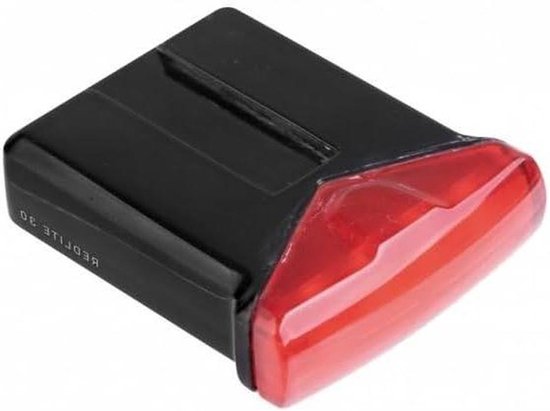Fiets Achterlicht - Achterlamp Fiets - Veilig Fietsen - Touch Control - 30 Lumen - Zwart/Rood