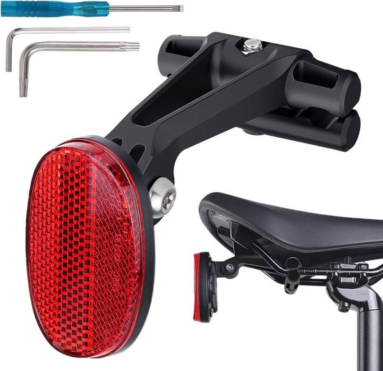 Fiets Alarm Achterlicht - GPS Tracker Fiets - Fiets Veiligheid - Anti-diefstal Ontwerp - Universele Zadelmontage - Meerkleurig