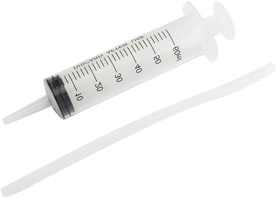 Fiets Band Injector - Sealant Spuit Kit - Tubeless Banden Vullen - Compact Lichtgewicht Ontwerp - 20.5 cm Slang