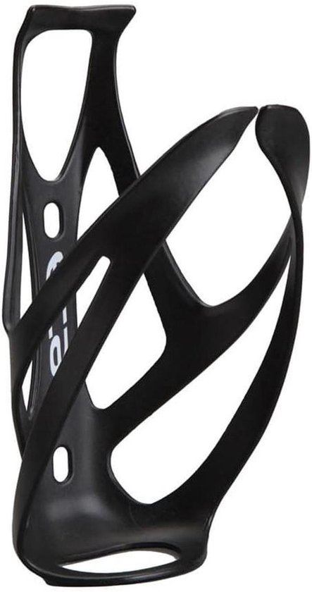 Fiets Bekerhouder - Bidonhouder Stuur - Hydratatie Onderweg - Lichtgewicht Carbon Mix - 74mm Diameter - Mat Zwart