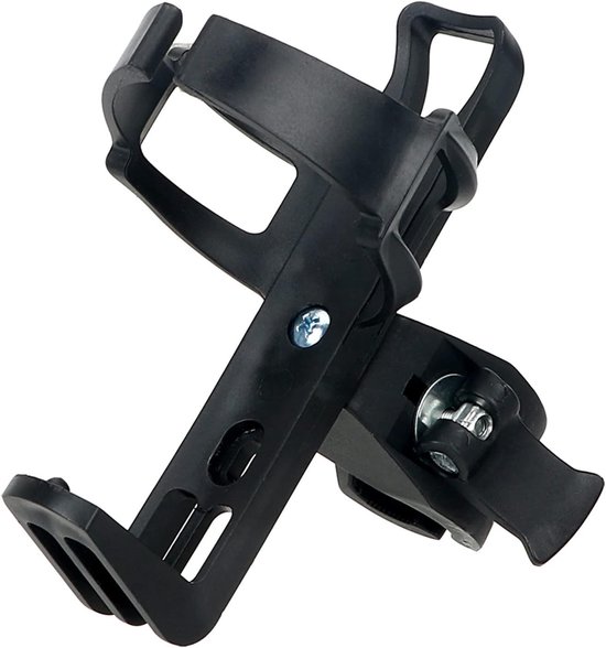 Fiets Bekerhouder - Drankhouder Motorfiets - Dranken Meenemen - Clip Mount Stand - 1 Stuk - Zwart