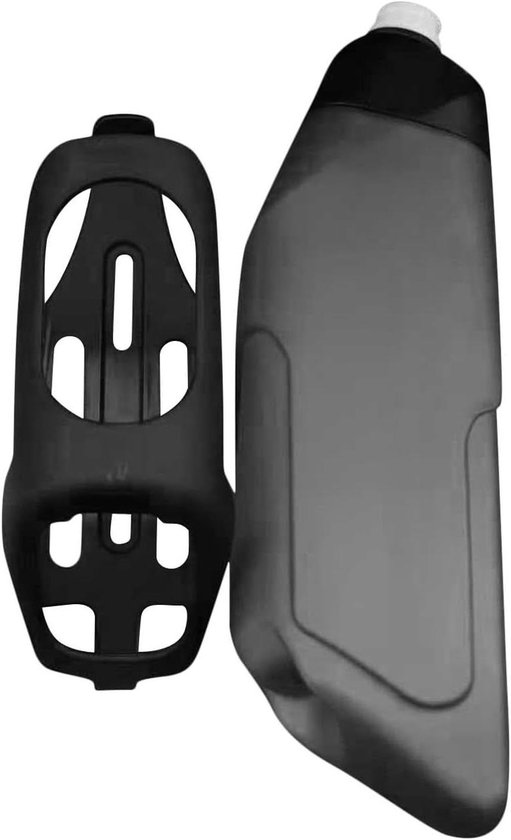 Fiets Bidon - Drinkfles Houder - Hydratatie Onderweg - Aerodynamisch Ontwerp - 600 ml - Zwart