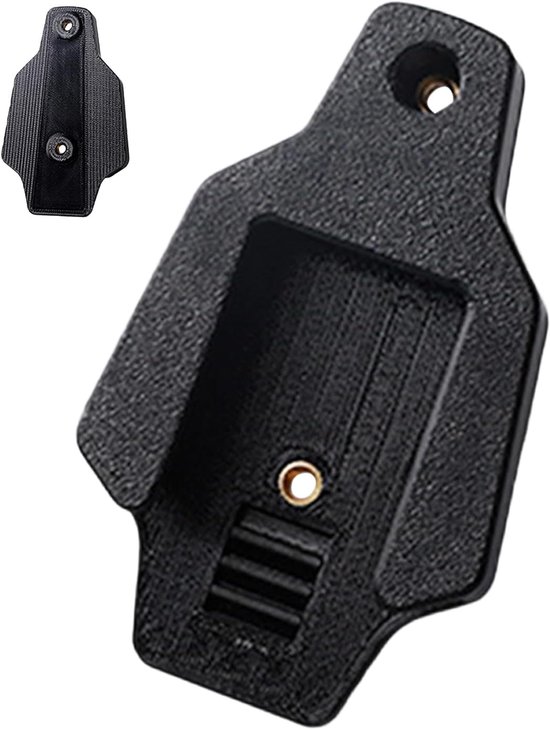 Fiets bidonhouder adapter - Bekerhouder accessoires - Onderweg Hydrateren - Stabiel draagsysteem - 7 x 2.3 x 11.5 cm - Zwart