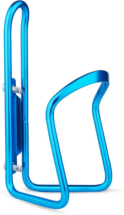 Fiets Bidonhouder - Fleshouder Fiets - Fietstochten - Aluminium Lichtgewicht - Standaard - Blauw