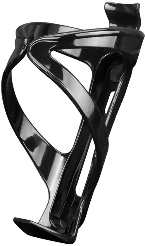 Fiets bidonhouder, zwarte glanzende stevige fiets bidonhouder, fiets bekerhouder, fiets bidonhouder geschikt voor racefietsen en mountainbikes