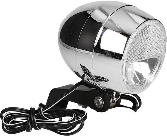 Fiets Cortina koplamp Amsterdam dynamo chroom