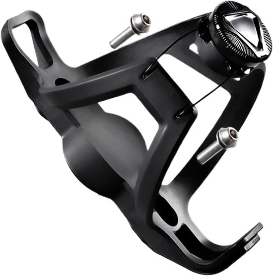 Fiets Drinkfles Houder - Verstelbare Fleshouder - Hydratatie Onderweg - Veelzijdige Diameter - 68-88 mm - Zwart