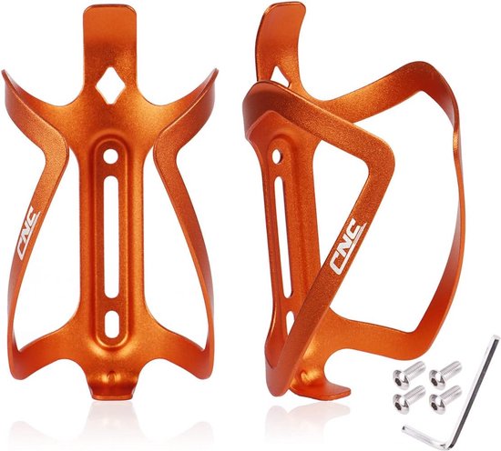 Fiets flessenhouder, fietsbekerhouder, flessenhouder voor racefiets/MTB/mountainbike (zwart/rood/blauw/oranje) van Velmia