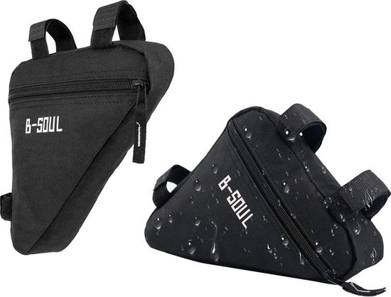 Fiets frame tas - Driehoek opbergtas - Frametas racefiets - Fietstas stuur / zadel - Wielrennen - Fietsframe opbergtas - Waterproof van Merkloos