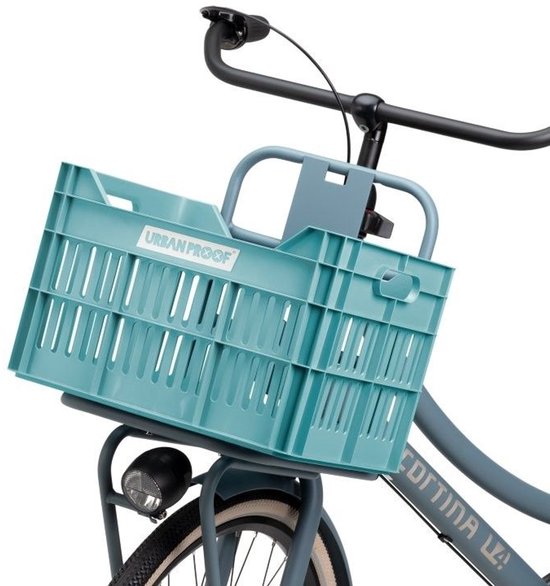 Fiets Gerecyclede fietskrat Urban Proof Click 30 liter - Lucht blauw van Urban Proof