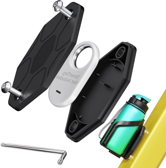 Fiets Houder voor SmartTag2, Verstevigde Waterdichte Fietsaccessoire met Antidiefstalbeveiliging en Veiligheidsschroeven