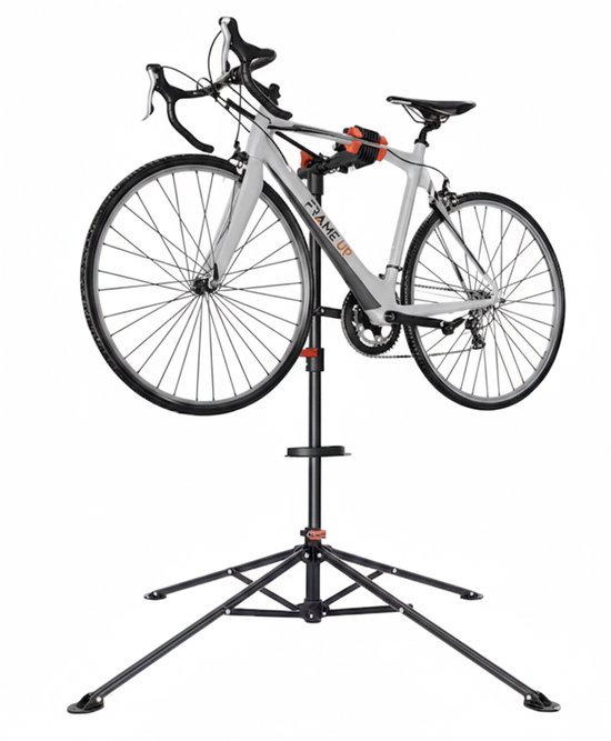 Fiets Montagestandaard - Fiets Reparatiestandaard – Fietsstaander - Fietslift - mountainbike - race fiets - tot 45KG van Merkloos