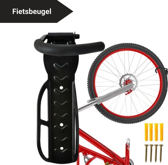 Fiets Ophangsysteem - Fietshaak - Muurbeugel - Ophangbeugel - Fietsbeugel - Fietsenrek van Puhlmann