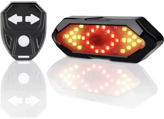 Fiets Richtingaanwijzers - Fiets Achterlicht LED - met Luidspreker - Waterdicht - USB-opladen