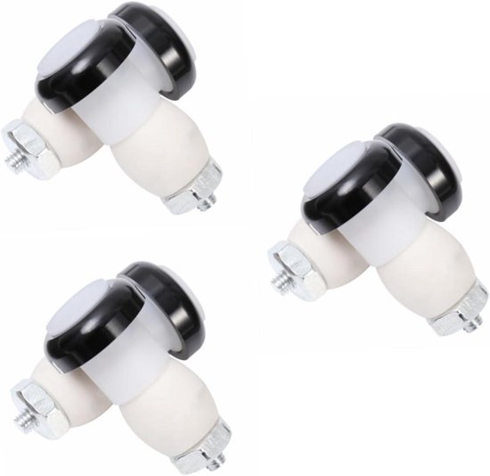 Fiets Richtingaanwijzers - Signaallichten Fiets - Veiliger Fietsen - Draadloze LED Verlichting - 3 Stuks - Zwart